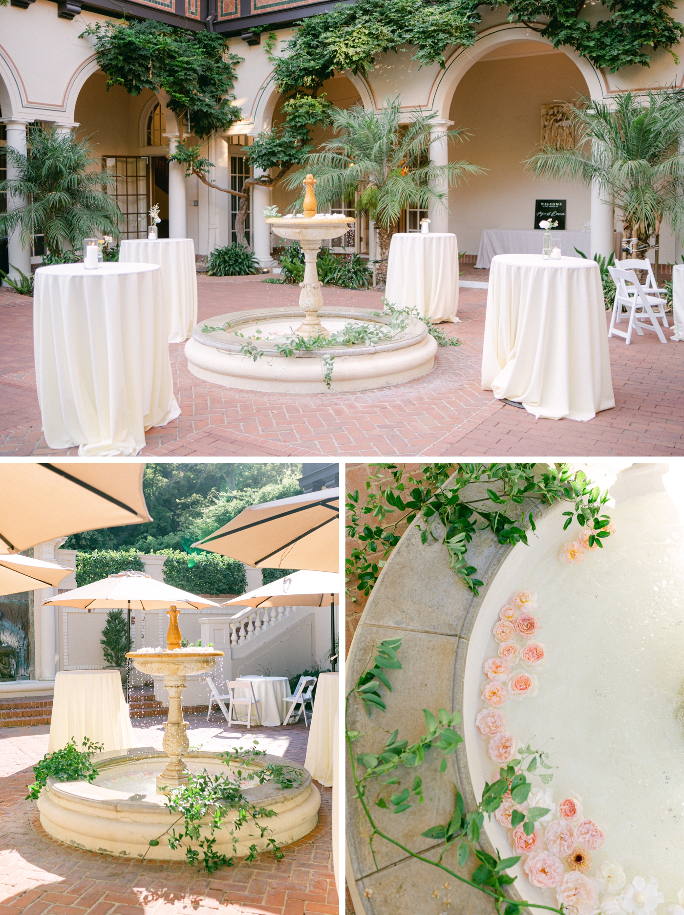 Timeless summer wedding at Villa Montalvo