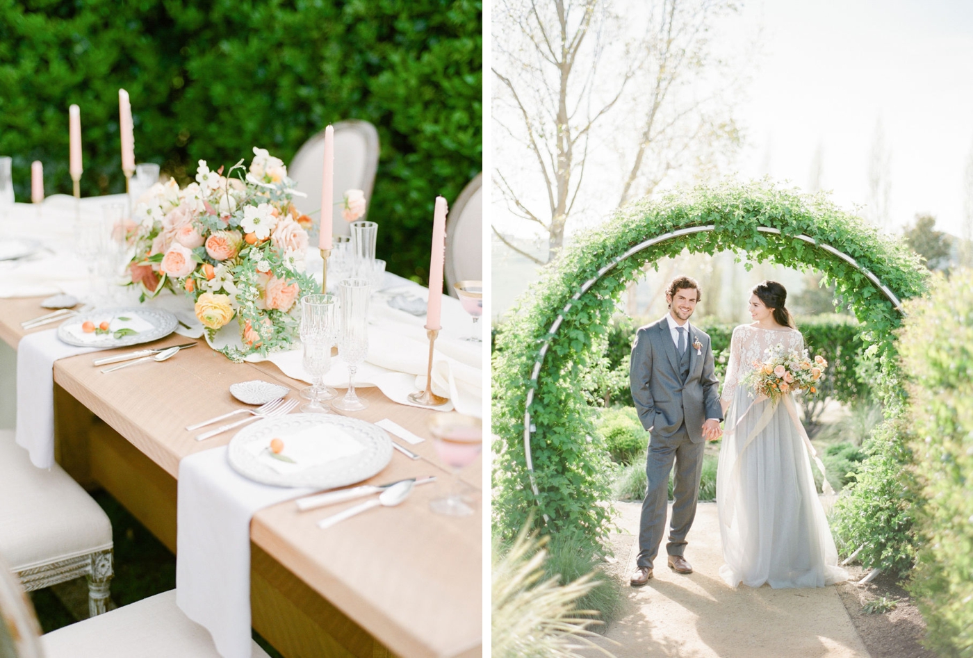 Events and elopements at Cornerstone Sonoma