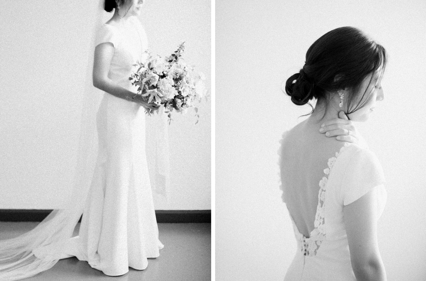 Bride in the Haven gown by Jenny Yoo