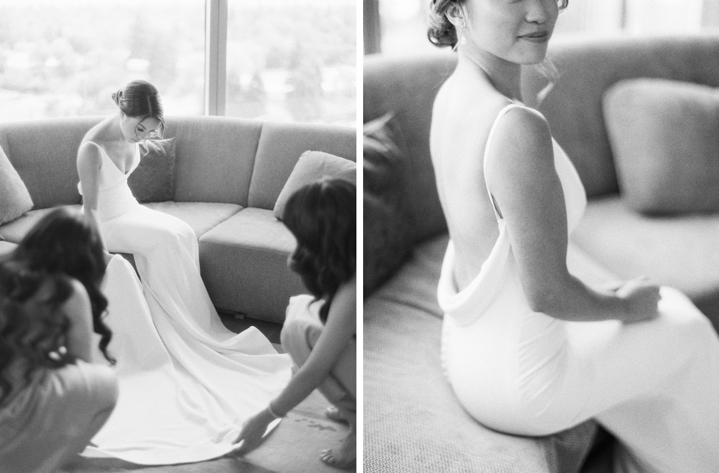 Bride in the Archie gown from Made With Love